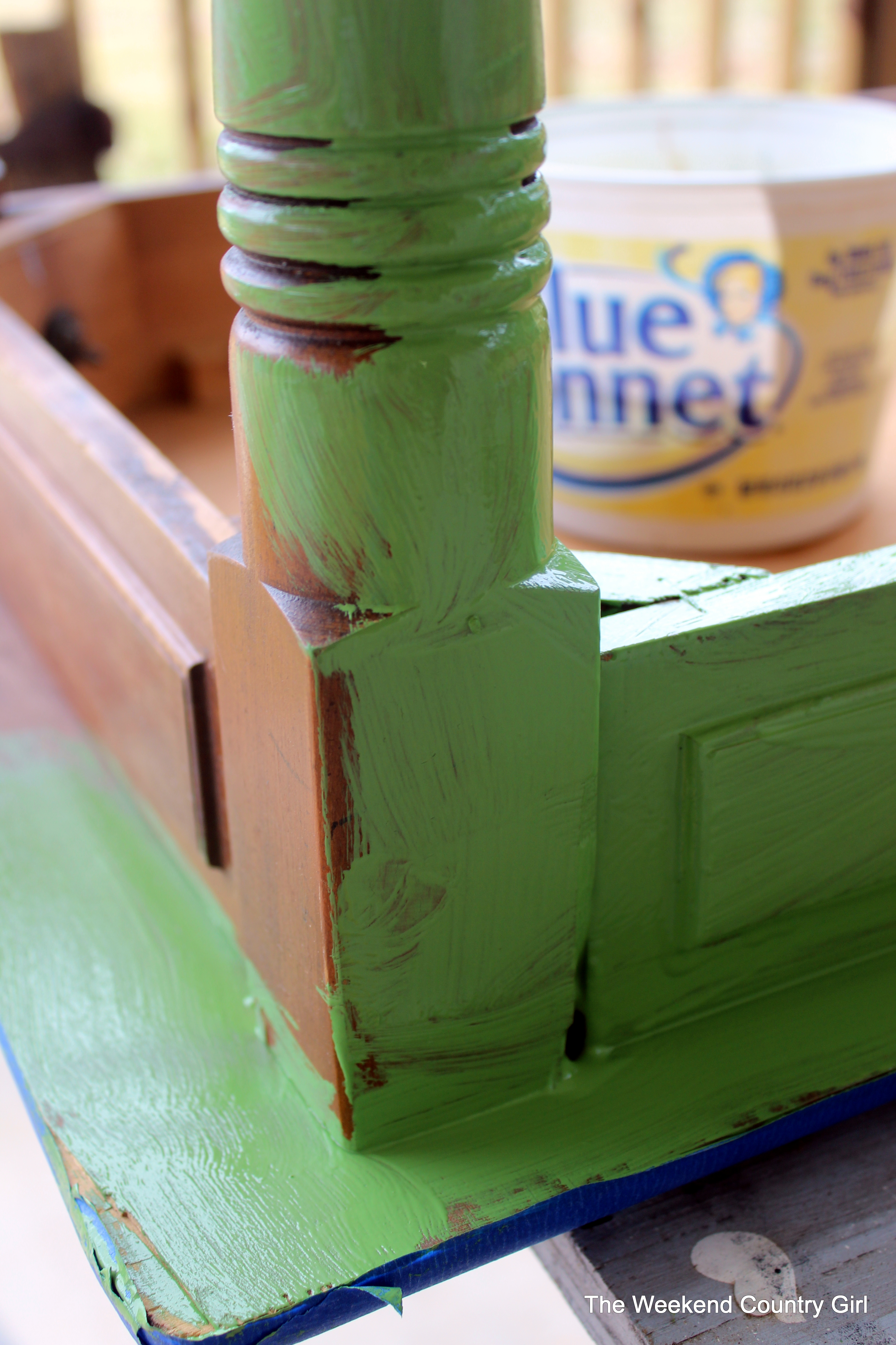 messy paint job