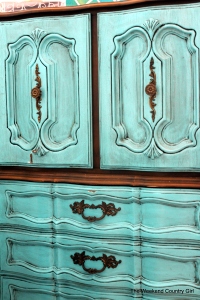 stain and paint armoire